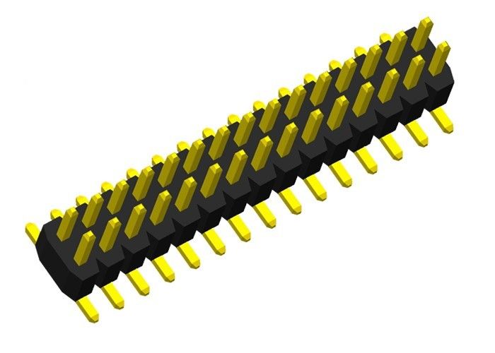 Đầu nối hai chân Pin Một đầu nối bằng nhựa loại PCB Đầu nối pin Pcb 1.0mm