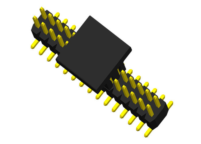 Đầu nối nam 1.0mm Đầu cắm chân Cap Đỉnh thẳng đứng 2x15 Đôi hàng 30 Pin