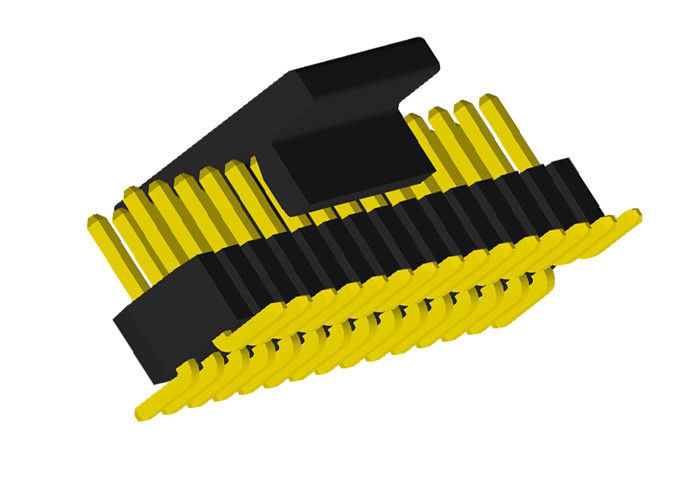 Đầu nối nam 1.0mm Đầu cắm chân Cap Đỉnh thẳng đứng 2x15 Đôi hàng 30 Pin
