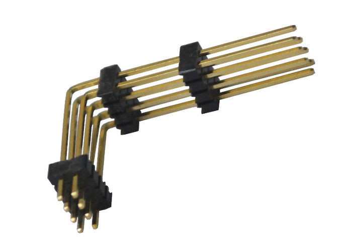 Đầu nối 8 chân màu đen 1.27mm Hai hàng góc phải ba nhựa
