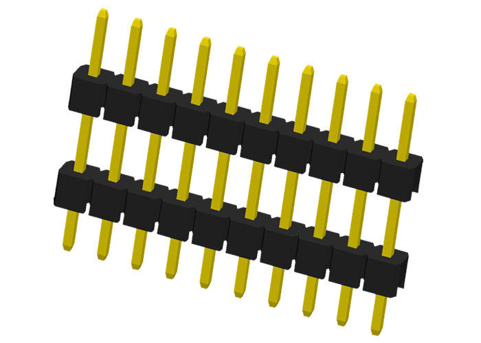 Đầu nối đôi bằng nhựa 10 chân loại 180 độ Đầu nối pin Pcb