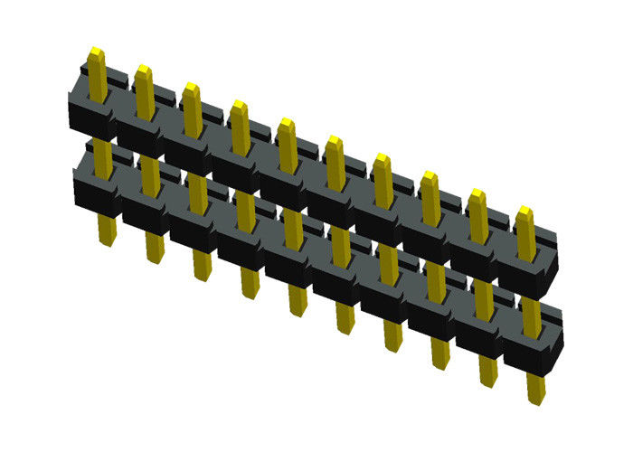 Đầu nối đôi bằng nhựa 10 chân loại 180 độ Đầu nối pin Pcb