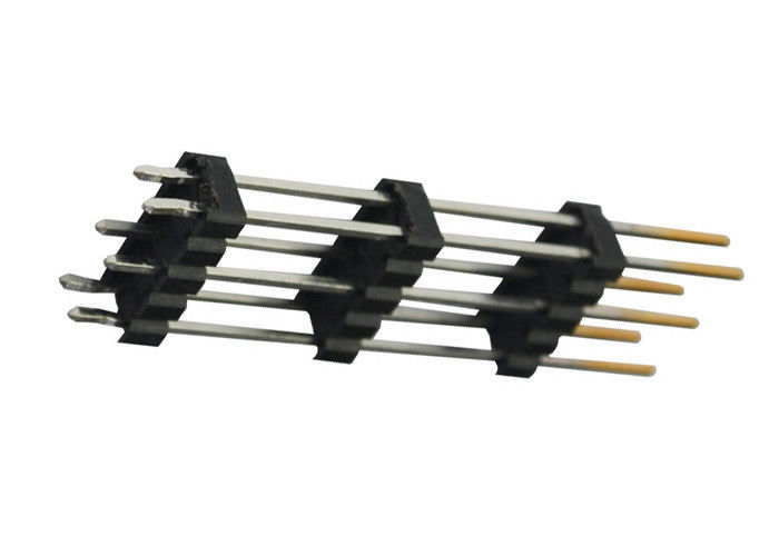 Mười Pin Dual Row Pin Header 2,54 Mm Header Loại thẳng Ba loại nhựa