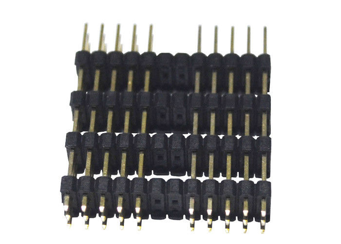 Đầu nối 3 chân Pin 2,54mm Sân 180 độ Loại Bốn Nhựa