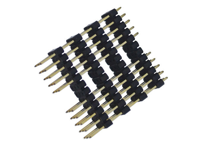 Đầu nối 3 chân Pin 2,54mm Sân 180 độ Loại Bốn Nhựa