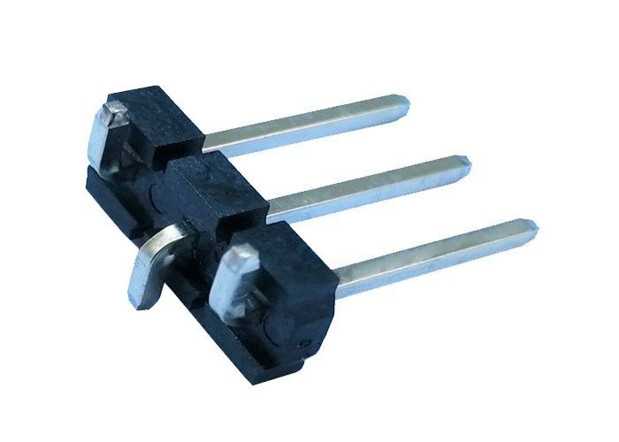 Đầu nối 3 chân một hàng Pin Đầu nối loại SMT Loại đen 5.08x2,5mm