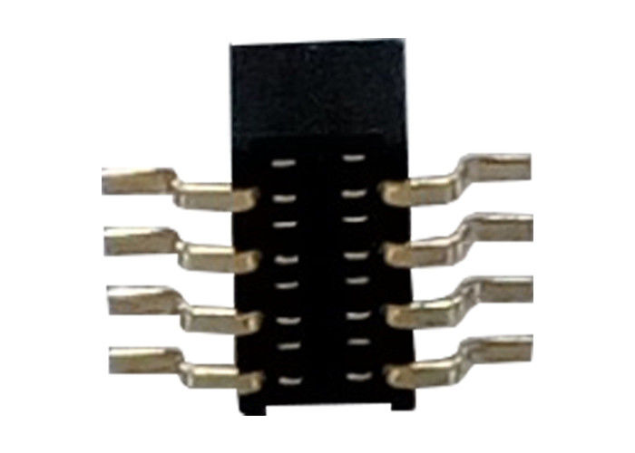 Đầu nối dành cho nữ 8 pin Một hàng đơn loại SMT 1.27mm X 3.4mm