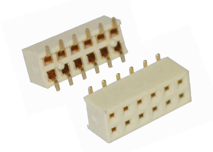Đầu nối 12 chân Pin Đầu nối Pcb Nữ Hàng kép Loại SMT 2.0mm
