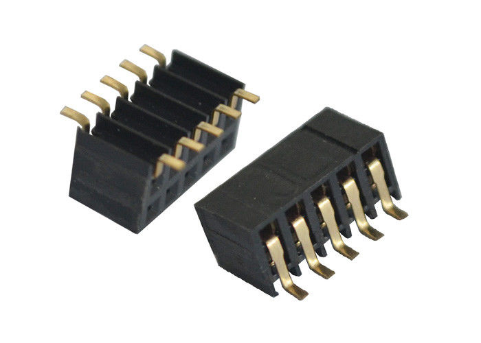 Surface Mount Pin Header Đen 2.0mm Pitch Single Row 5 Pin Header