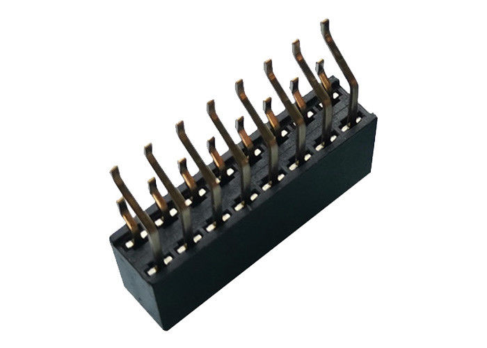 Đầu nối đôi hàng ngang nữ Đầu nối 2.54mm SMT Loại 16 Pin