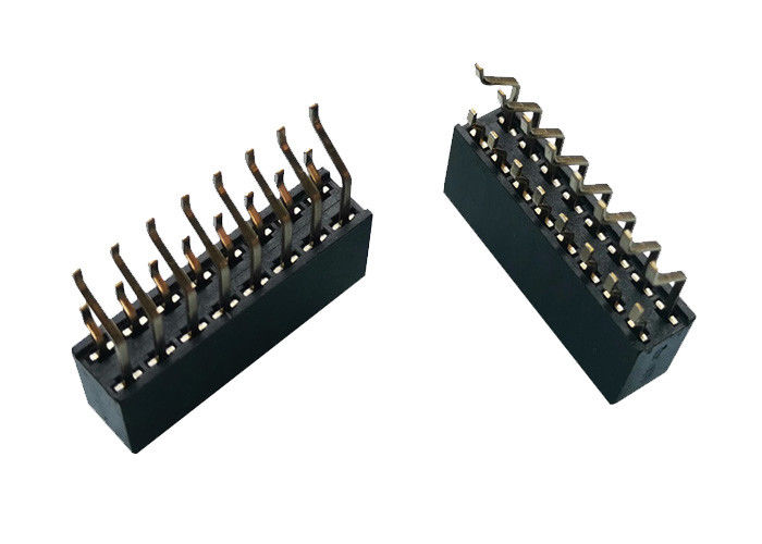 Đầu nối đôi hàng ngang nữ Đầu nối 2.54mm SMT Loại 16 Pin
