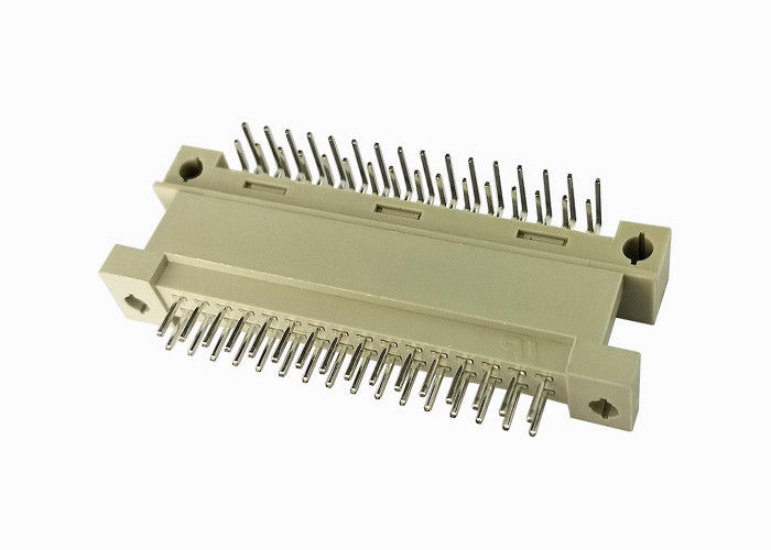 Đầu nối DIN DIN12 thẳng Pcb Nam Header 180 độ Vàng / Tin trên Niken