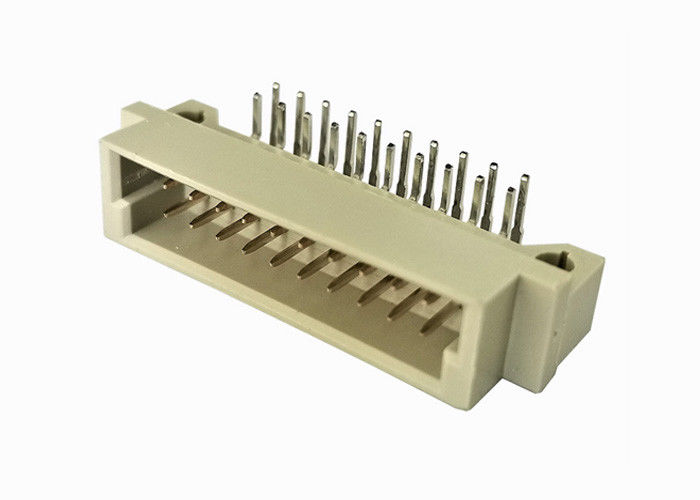Đầu nối đôi Pin hàng tiêu đề DIN 41612 10 Pin Nam Đầu góc phải Pcb