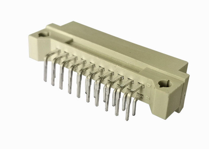 Đầu nối đôi Pin hàng tiêu đề DIN 41612 10 Pin Nam Đầu góc phải Pcb