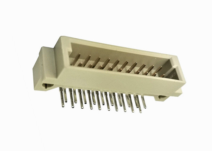 Đầu nối đôi Pin hàng tiêu đề DIN 41612 10 Pin Nam Đầu góc phải Pcb