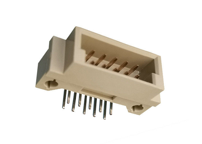Tiêu đề pin nữ thẳng 2x5 DIN 41612 180 độ hàng đôi cho bảng PCB