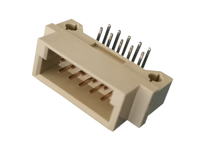 Tiêu đề pin nữ thẳng 2x5 DIN 41612 180 độ hàng đôi cho bảng PCB