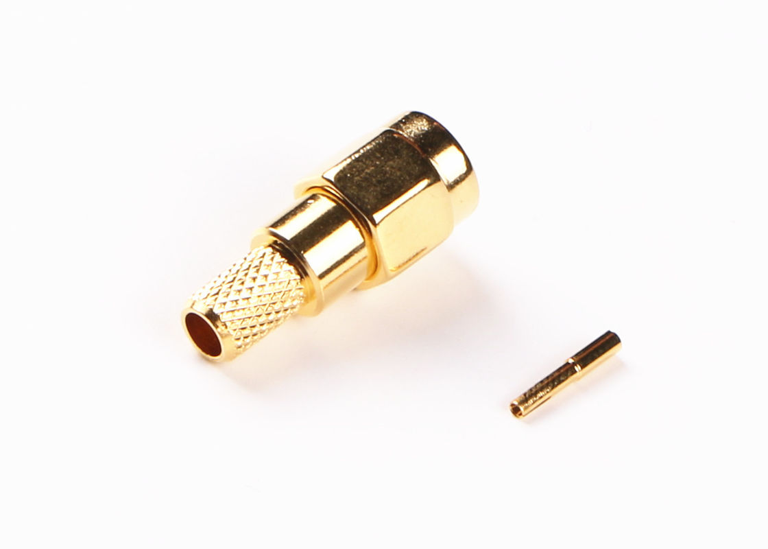 Trở kháng 50Ω Đầu nối ăng ten RF, Đầu nối gắn bảng SMA cho hàng không vũ trụ