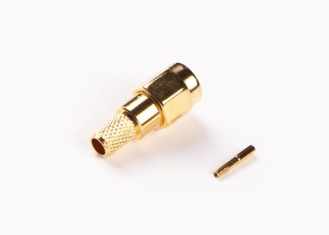 Trở kháng 50Ω Đầu nối ăng ten RF, Đầu nối gắn bảng SMA cho hàng không vũ trụ