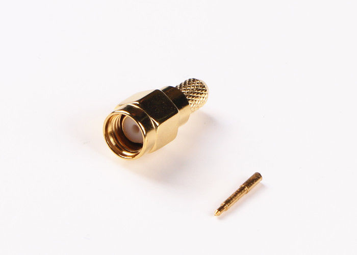 Trở kháng 50Ω Đầu nối ăng ten RF, Đầu nối gắn bảng SMA cho hàng không vũ trụ
