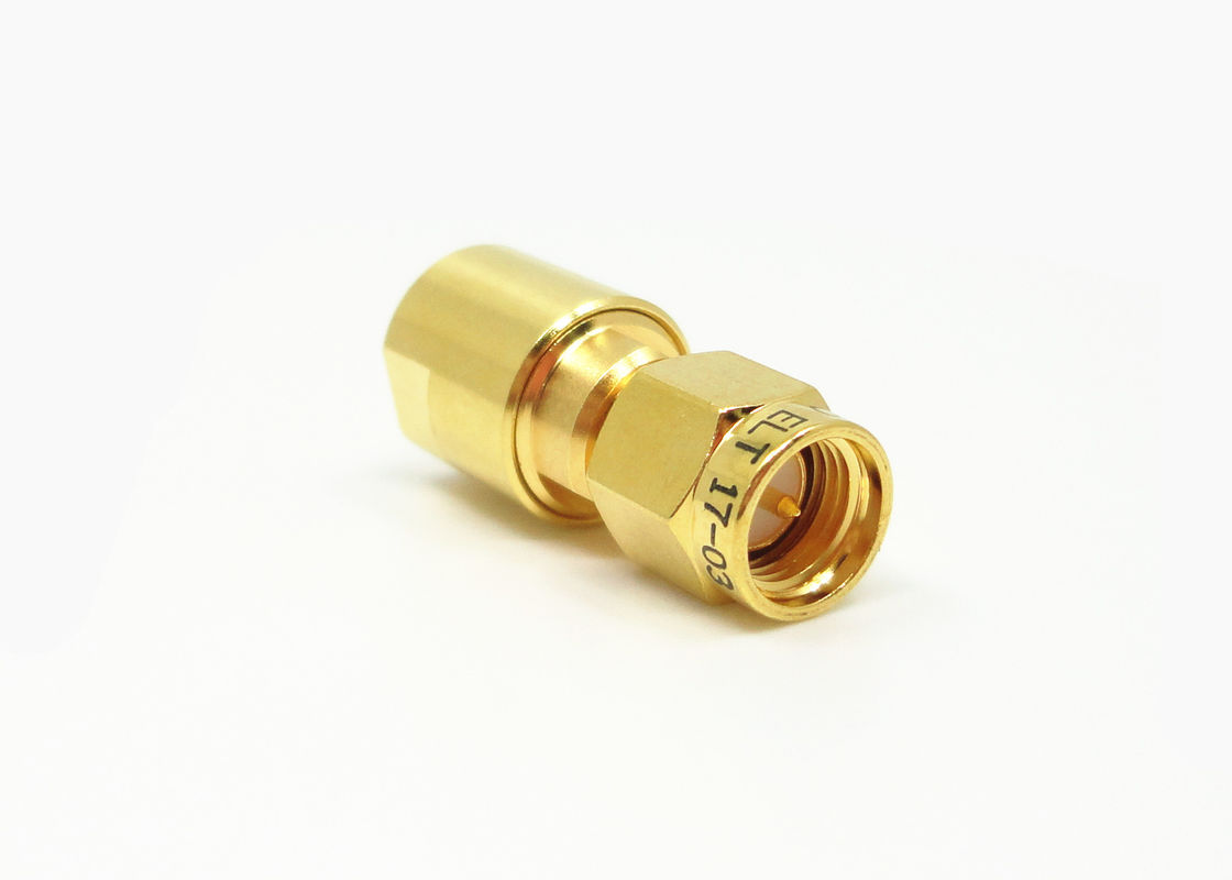 Đầu nối SMA cỡ nhỏ bằng đồng thau cho cáp LMR200 MF147B CXN3449