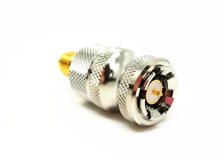 Trở kháng 50Ω Đầu nối ăng ten RF Đầu nối gắn mạ niken SOSMA Tần số cao