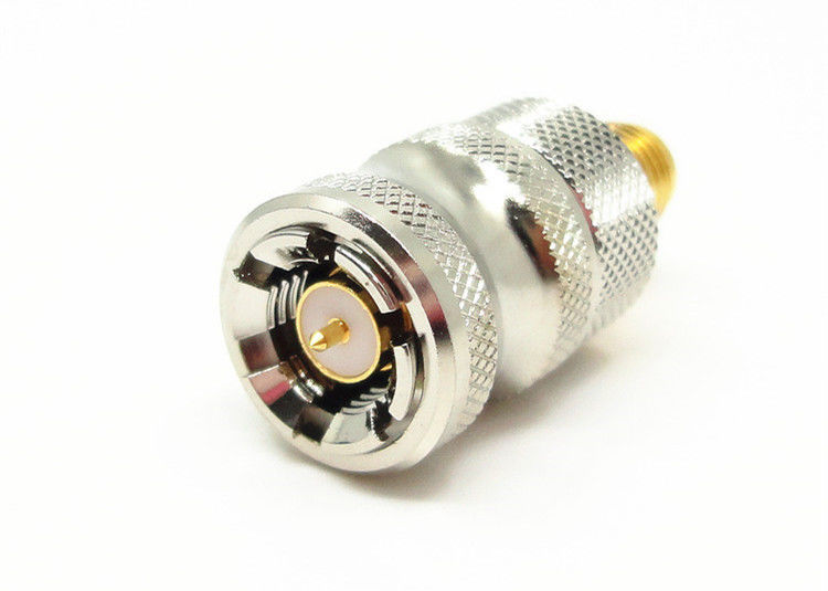 Trở kháng 50Ω Đầu nối ăng ten RF Đầu nối gắn mạ niken SOSMA Tần số cao