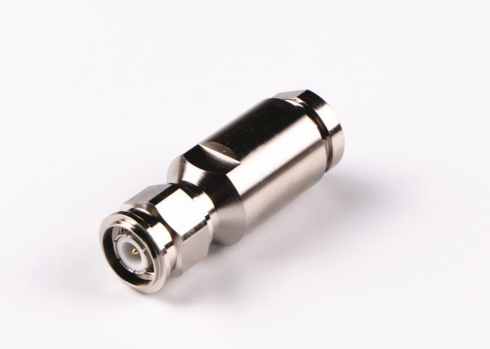 Đầu nối góc phải TNC mạ niken, Đầu nối đồng trục TNC VSMR ≤1.3