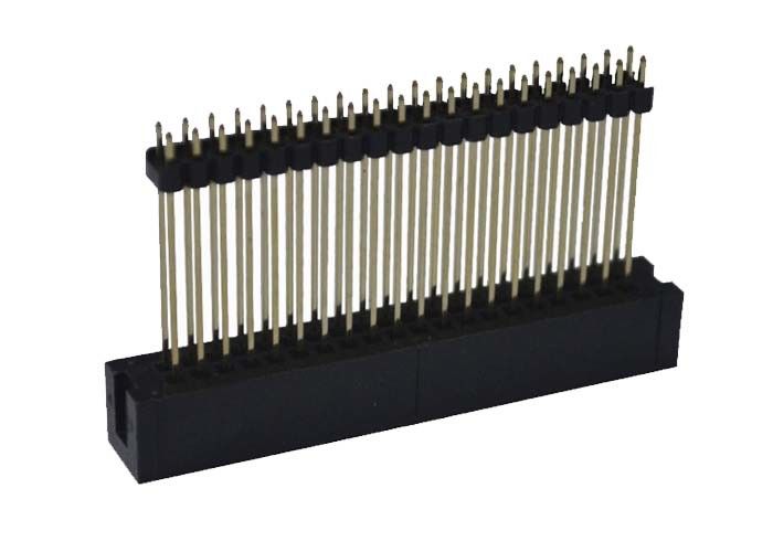 PCB Board 2.0 Mm Pitch Connector 40 Pin Loại nhựa kép