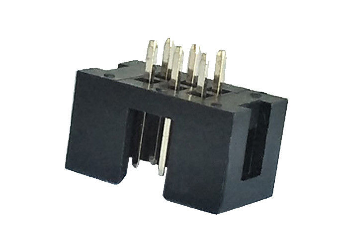 Đầu nối hộp 180 độ DIP 2.54mm Loại 6 Pin Loại thẳng