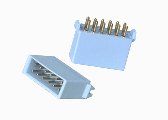 Blue DIP 12 Pin Header Nối hộp thẳng 180 độ Loại 2.54mm