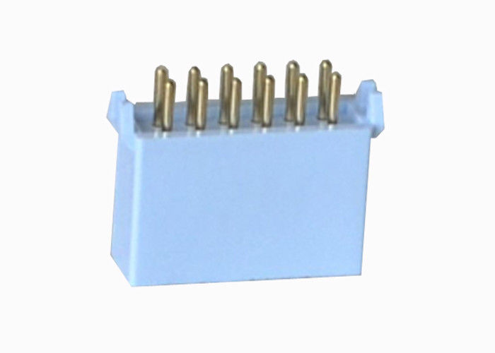Blue DIP 12 Pin Header Nối hộp thẳng 180 độ Loại 2.54mm