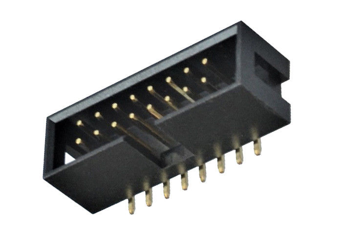 Đầu nối hộp nam Đầu nối 2.54mm Chất liệu cách điện PBT / PA6T