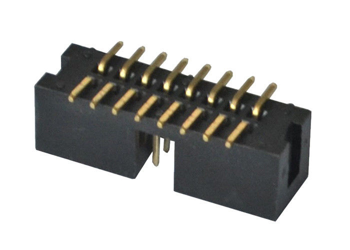 Đầu nối hộp nam Đầu nối 2.54mm Chất liệu cách điện PBT / PA6T