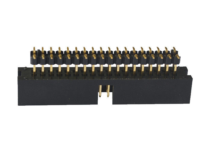 3.0AMP Tiêu đề hộp nhựa 2.54 Mm Loại PCB Bảng vàng Flash