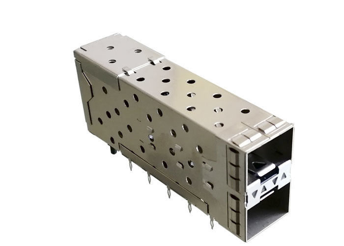 Tích hợp SFP Jack hội kết nối 2x1 Vật liệu lồng hợp kim đồng Pree Fit Mount