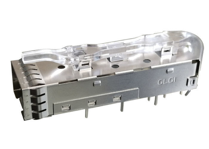 Mối hàn 3.0 mm Mã PIN 1 x 1 Lắp ráp lồng SFP với ống lò xo nhẹ EMI
