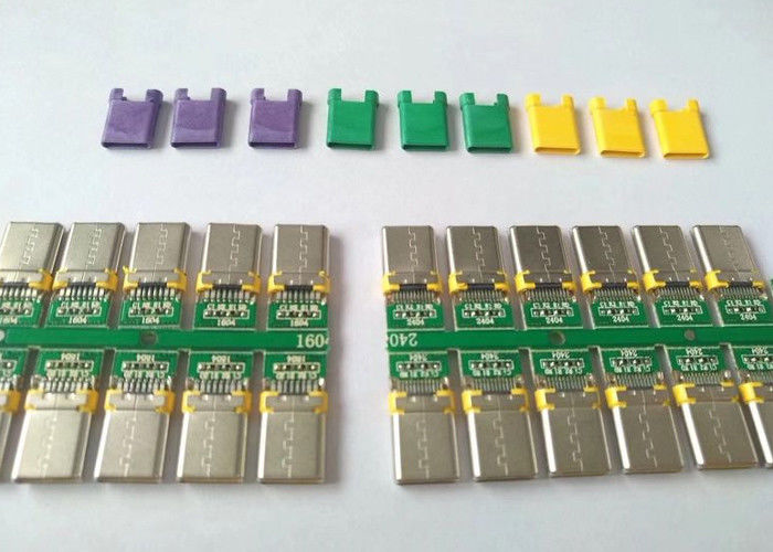 Loại C Đầu nối Micro Micro Vỏ thép không gỉ có chức năng sạc / dữ liệu