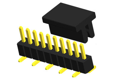 SMT Pin Header 10 Pin Single Row Đầu nối góc phải Đầu nối vàng Flash